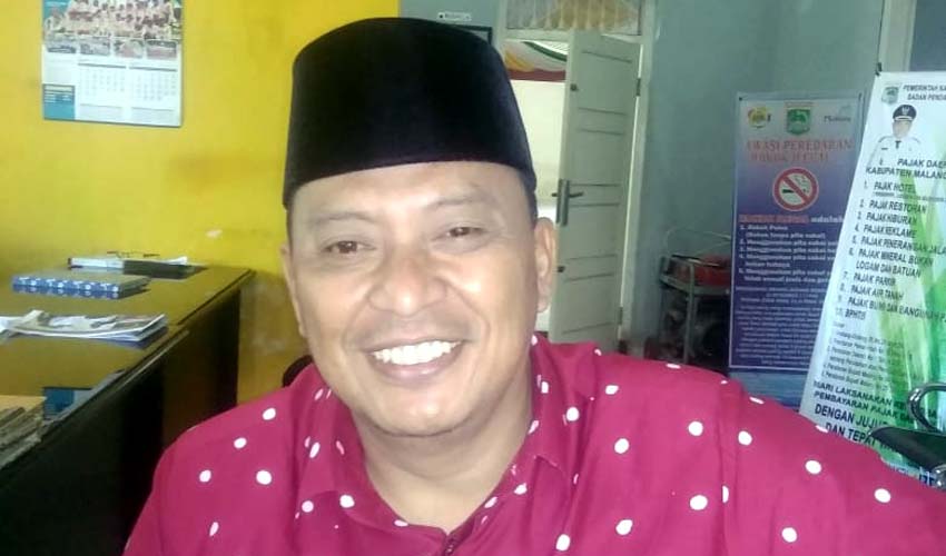 H Masrudi FR Kepala Desa Gondanglegi Wetan. (Sur)