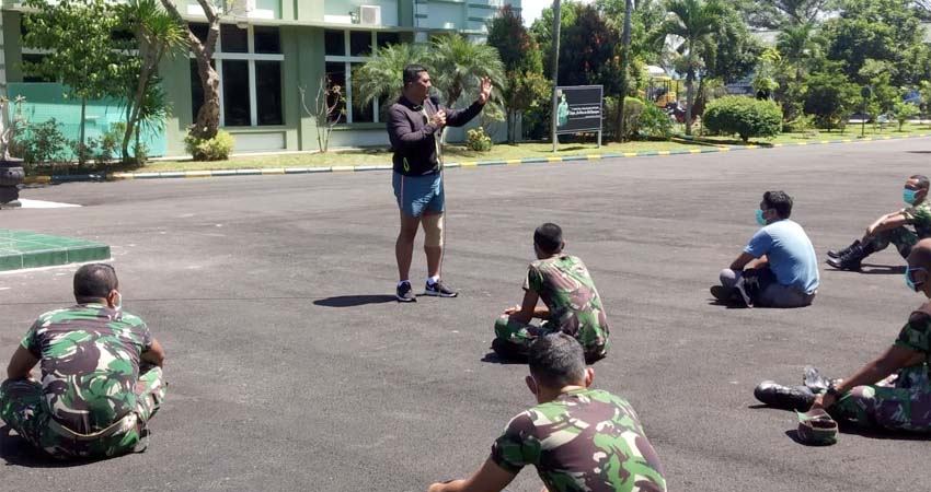 Malang Covid-19 Dandim 0818 Ajak Masyarakat Hidup Bersih dan Sehat