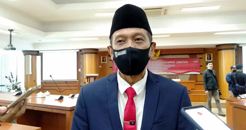 Wahyu Hidayat PJ Sekda Kabupaten Malang. (Sur)