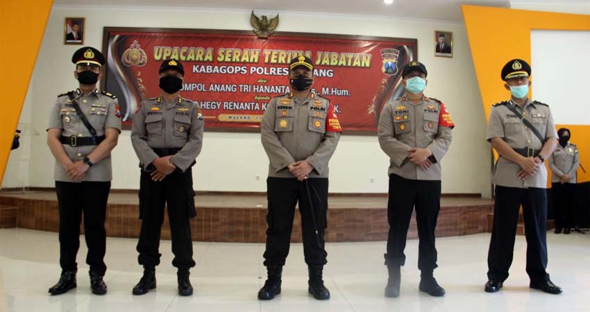 Kabag Ops Polres Malang Resmi Berganti