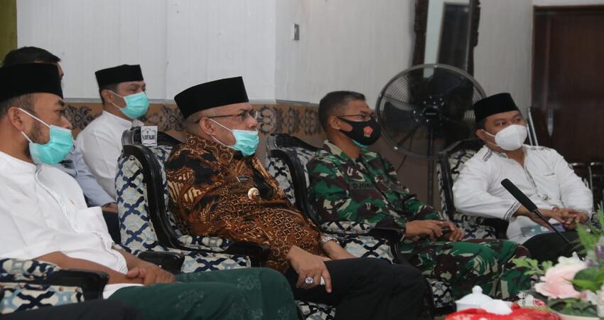 Pjs Bupati Malang, Sjaichul Ghulam bersama Forkopimda.