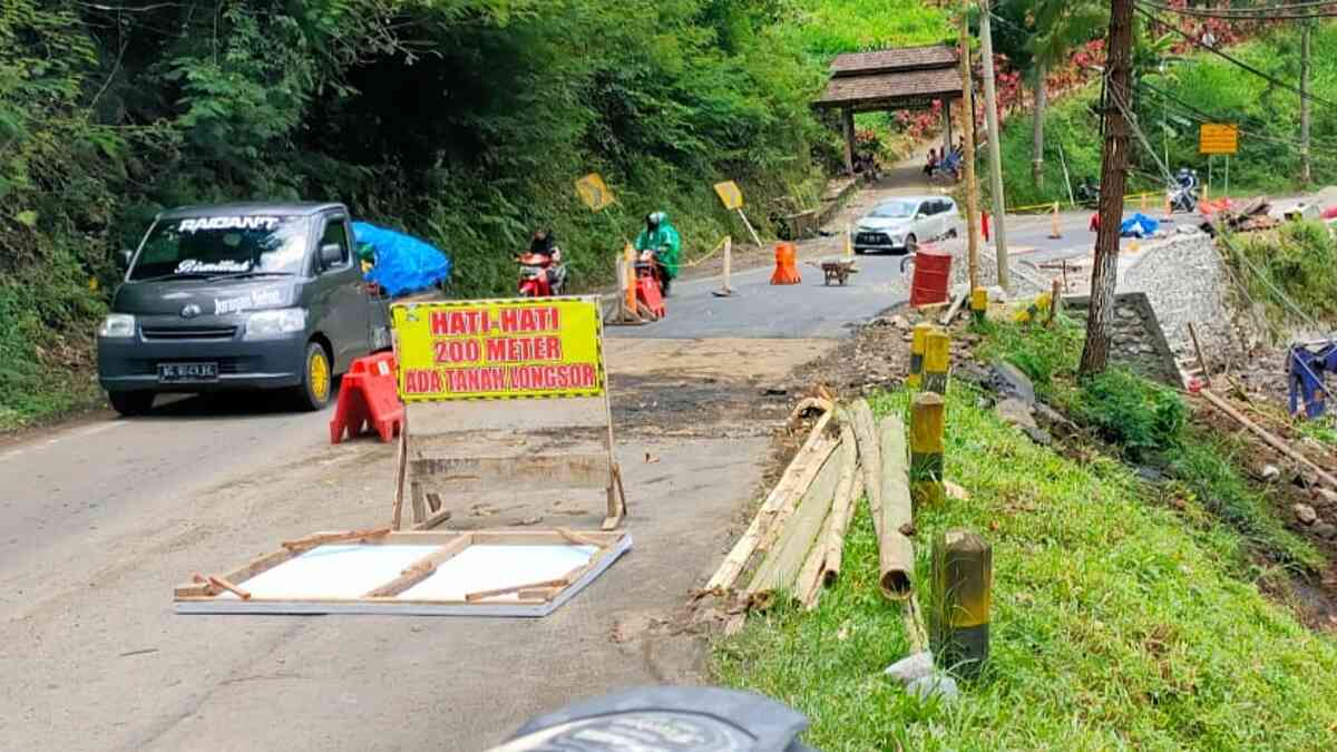 Jalur Pujon Menuju Kediri dan Jombang Sudah Bisa Dilintasi