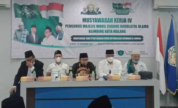 Hadiri Pembukaan Musker MWCNU Blimbing, Wali Kota Malang Berpesan Jangan Kemlinti Merubah NU