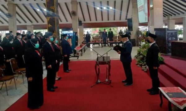 Jelang Pergantian Tahun, Bupati Malang Lantik 401 Pejabat Administrasi