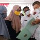 Wabup Malang bersama BPN Serahkan Program PTSL ke 150 Warga Dalisodo Wagir