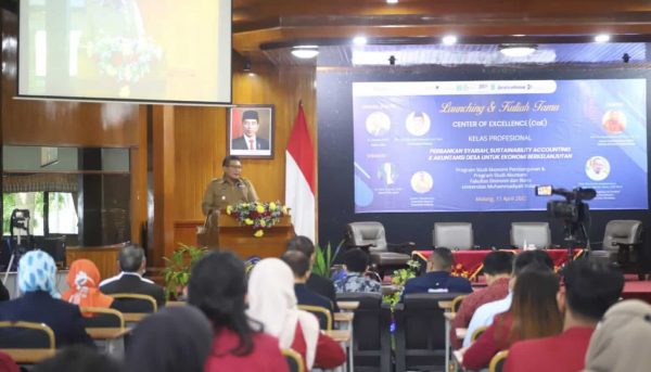 Hadiri Launching dan Kuliah Tamu Center Of Excellent (CoE) UMM, Wabup Malang Harapkan Sinergi dan Silaturahmi Berkelanjutan