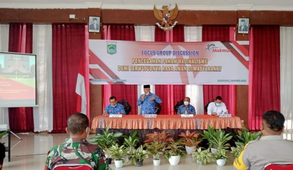 Antisipasi Penyebaran Paham Radikalisme, Pemkab Malang Gelar FGD di Ngantang