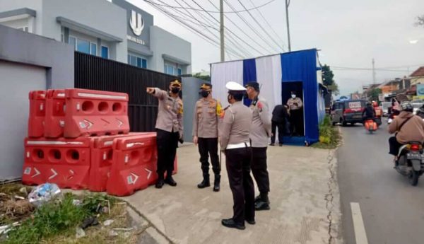 Pantau Kesiapan Pos PAM dan Pos Pelayanan, Kapolres Malang sebut Kesiapan Sudah 95 Persen