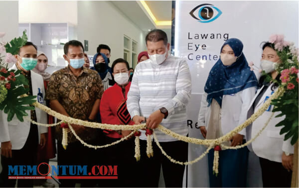 Resmikan Lawang Eye Center, Wabup Malang Apresiasi Baksos Katarak Gratis