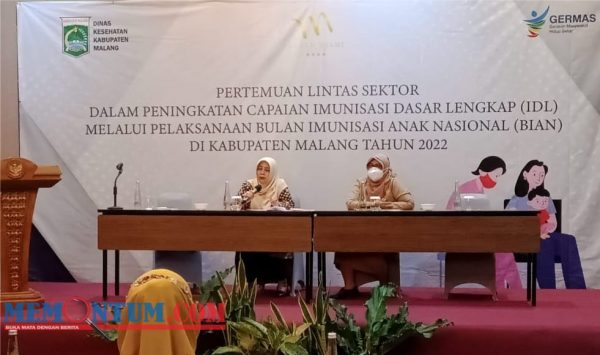 Sambut BIAN, Dinkes Kabupaten Malang Gelar Pertemuan Lintas Sektor bersama Ketua TP PKK