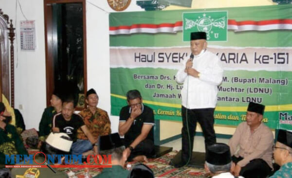 Hadiri Haul Mbah Djugo di Wonosari, Bupati Malang Berharap Peningkatan Iman juga Mampu Dongkrak Sektor Pariwisata