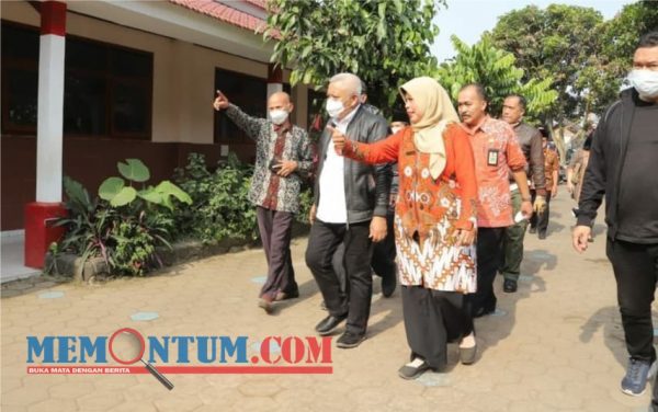 Tinjau Sejumlah Kondisi Bangunan SDN yang Rusak, Bupati Malang Minta Penanganan Dilakukan DPKPCK