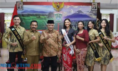 Terima Kunjungan Putri Pariwisata Indonesia, Bupati Sanusi Minta Dukungan Promosi Wisata Kabupaten Malang