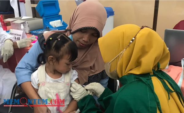 93 Persen Anak di Kabupaten Malang Telah Tersasar Bulan Imunisasi Anak Nasional