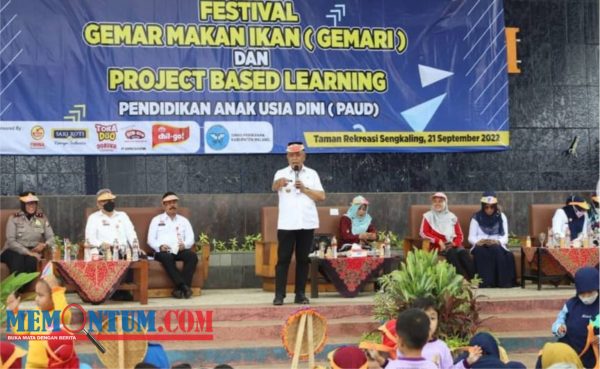 Hadiri Festival Gemari, Bupati Malang Jelaskan Cara dan Upaya Pencegahan Stunting