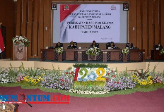 DPRD Kabupaten Malang Gelar Rapat Paripurna Peringatan Hari Jadi Ke-1262