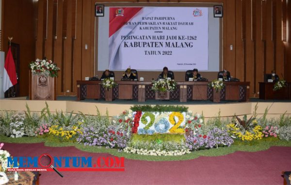 DPRD Kabupaten Malang Gelar Rapat Paripurna Peringatan Hari Jadi Ke-1262