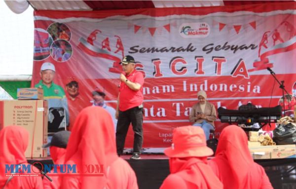 Hadiri Gebyar Senam Indonesia Cinta Tanah Air, Bupati Sanusi Sampaikan Komitmen dan Peran Besar Perempuan