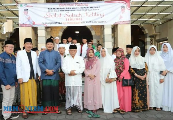 Subuh Keliling di Wajak, Bupati Sanusi Resmikan Masjid dan Ajak Warga Malang Memakmurkan Masjid