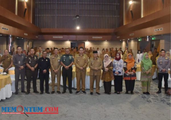 Bupati Malang Pimpin Rakor TPPS dan Launching Tindik Anting untuk Penurunan Stunting